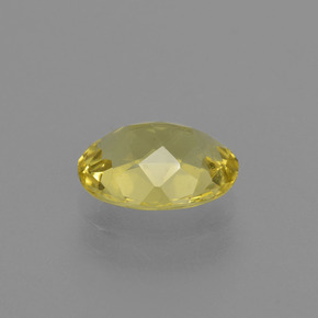 1.56カラットの天然イエローゴールデンベリル（9.1×7 mm・オーバルカット）