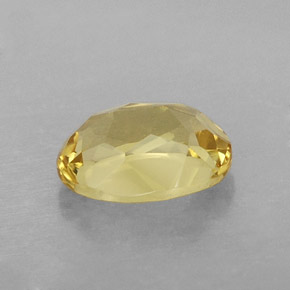 1.14カラットの天然イエローゴールデンベリル（8×6 mm・オーバルカット）