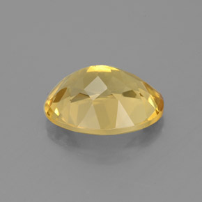 2.36カラットの天然イエローゴールデンベリル（10.1×8.1 mm・オーバルカット）