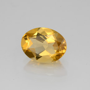 1.76カラットの天然イエローゴールデンベリル（9.3×7 mm・オーバルカット）