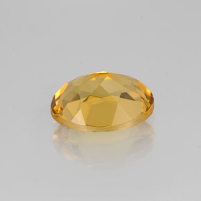 1.76カラットの天然イエローゴールデンベリル（9.3×7 mm・オーバルカット）