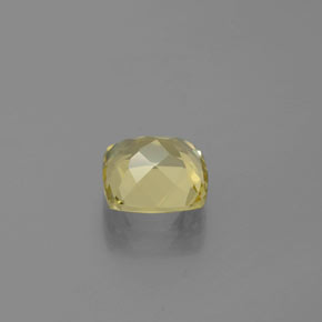 2.15カラットの天然イエローゴールデンベリル（8.1×8 mm・クッションカット）