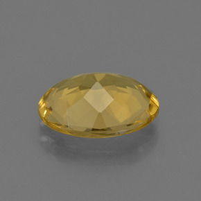 2.58カラットの天然ゴールデンゴールデンベリル（11.1×8.8 mm・オーバルカット）