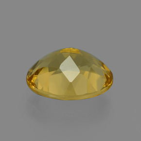 2.99カラットの天然ゴールデンイエローゴールデンベリル（10.8x8.8 mm・オーバルカット）