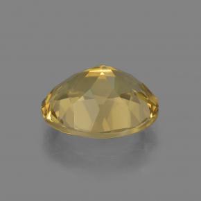 2.36カラットの天然ゴールデンゴールデンベリル（10×8 mm・オーバルカット）