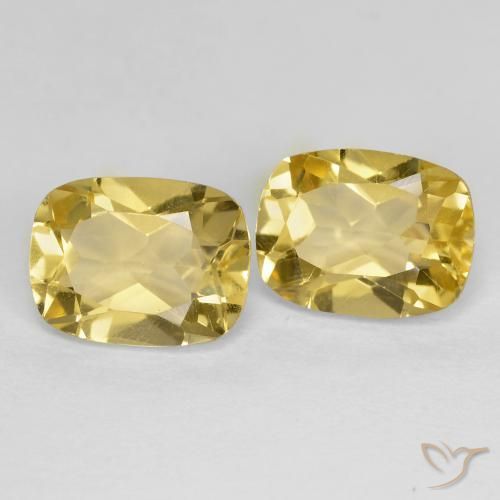 Shop natural 2.60ct 薄いゴールド ゴールドベリル gems, クッション, from マダガスカル at GemSelect. In stock, global shipping!