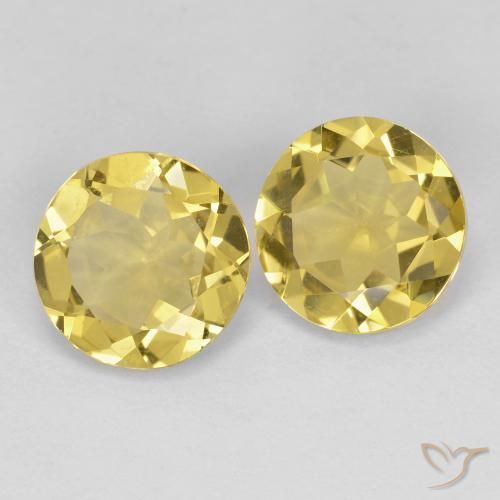 Shop natural 3.22ct ミディアム薄いイエロー ゴールドベリル gems, ラウンド, from マダガスカル at GemSelect. In stock, global shipping!