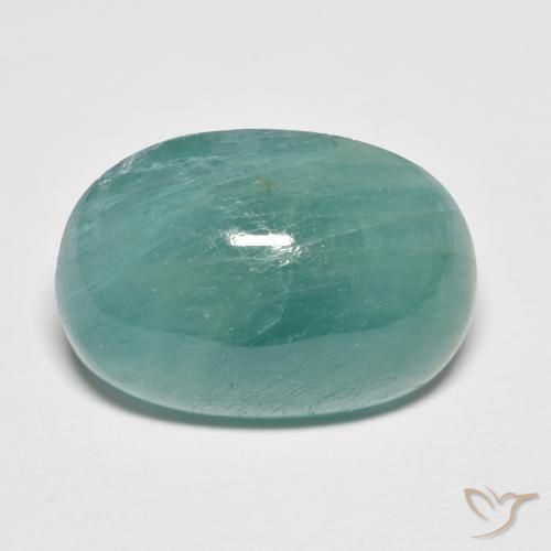 10.79ct 天然 緑がかったブルー グランディデライト, 楕円形, 半透明