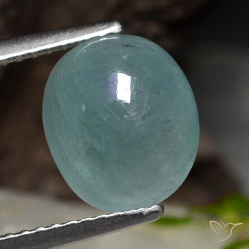 2.00ct 天然 非常に薄い青緑 グランディデライト, ラウンド, 半透明 2.00ct 天然 非常に薄い青緑 グランディデライト, ラウンド, 半透明