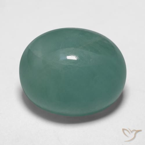 10.64ct 天然 緑がかったブルー グランディデライト, 楕円形, 半透明