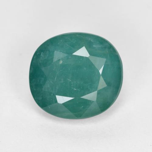 1.56カラットの天然緑がかった青グランディディエライト、オーバルカット、VS-SI