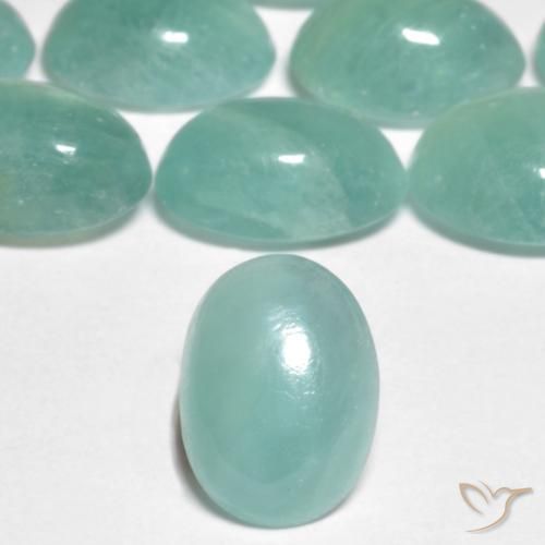 1.26ct 天然 薄いティール グランディデライト, 楕円形, 半透明