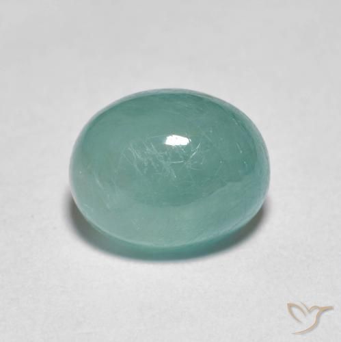 2.55ct 天然 ブルーグリーン グランディデライト, 楕円形, 半透明