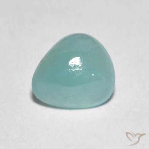 0.89ct 天然 エレクトリックブルー グランディデライト, 洋梨の形, 半透明