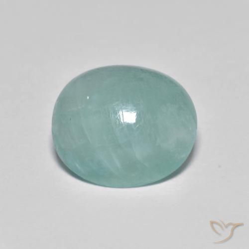 2.53ct 天然 青みがかったグリーン グランディデライト, 楕円形, 半透明
