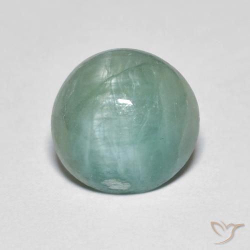2.68ct 天然 非常に薄い青緑 グランディデライト, ラウンド, 半透明