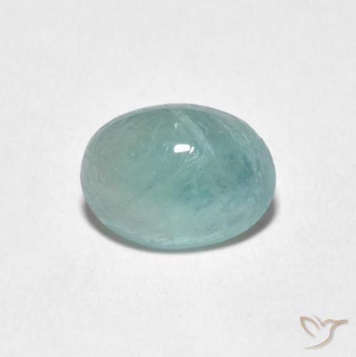 1.50ct 天然 薄い海の泡 グランディデライト, 楕円形, 半透明