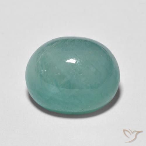 5.61ct 天然 ターコイズ グランディデライト, 楕円形, 半透明