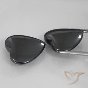 Shop natural 46.25ct ブラックグレー ヘマタイト gems, 心臓, from ブラジル at GemSelect. In stock, global shipping!