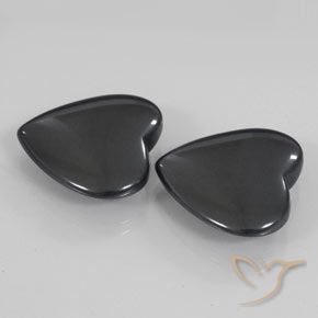 Shop natural 46.56ct ダークグレー ヘマタイト gems, 心臓, from ブラジル at GemSelect. In stock, global shipping!