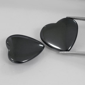 自然派の商品を探す 46.94ct ブラックグレー ヘマタイト 宝石, ハート型, ブラジル からGemSelectで. 在庫あり、世界各国へ発送!