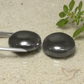 Shop natural 37.99ct ダークグレー ヘマタイト gems, ラウンド, from ブラジル at GemSelect. In stock, global shipping!
