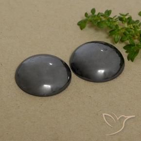 Shop natural 48.88ct ダークグレー ヘマタイト gems, ラウンド, from ブラジル at GemSelect. In stock, global shipping!