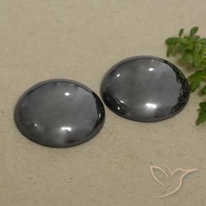 Shop natural 48.28ct ミディアムグレー ヘマタイト gems, ラウンド, from ブラジル at GemSelect. In stock, global shipping!