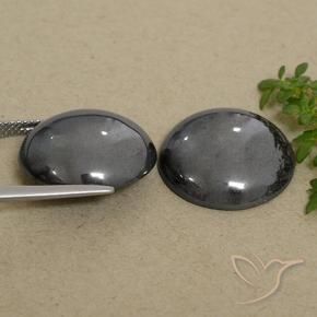 Shop natural 48.28ct ミディアムグレー ヘマタイト gems, ラウンド, from ブラジル at GemSelect. In stock, global shipping!