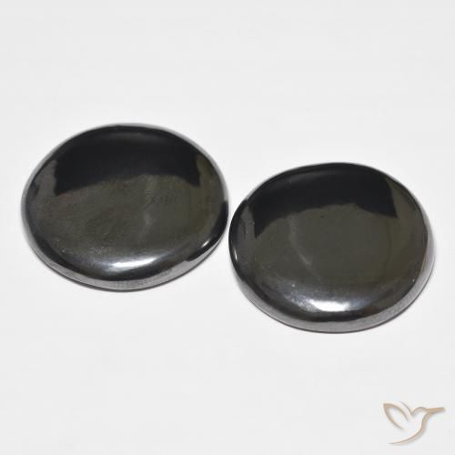 Shop natural 83.94ct ダークグレー ヘマタイト gems, ラウンド, from ブラジル at GemSelect. In stock, global shipping!