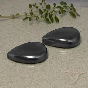 Shop natural 72.67ct ブラックグレー ヘマタイト gems, 洋梨の形, from ブラジル at GemSelect. In stock, global shipping!