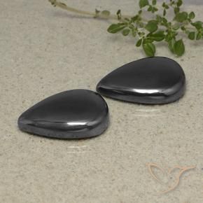 Shop natural 62.15ct ダークグレー ヘマタイト gems, 洋梨の形, from ブラジル at GemSelect. In stock, global shipping!