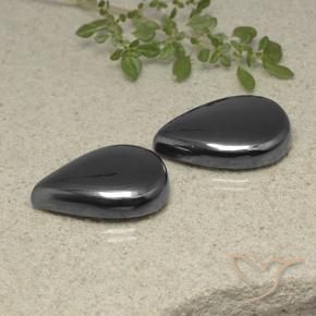 Shop natural 60.51ct ブラックグレー ヘマタイト gems, 洋梨の形, from ブラジル at GemSelect. In stock, global shipping!