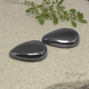 Shop natural 54.14ct ダークグレー ヘマタイト gems, 洋梨の形, from ブラジル at GemSelect. In stock, global shipping!
