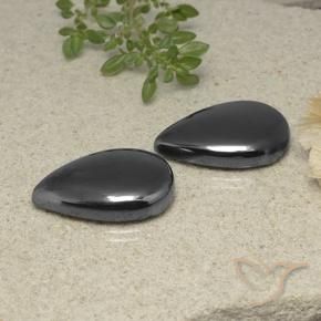 Shop natural 54.71ct ブラックグレー ヘマタイト gems, 洋梨の形, from ブラジル at GemSelect. In stock, global shipping!