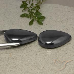 Shop natural 69.58ct ブラックグレー ヘマタイト gems, 洋梨の形, from ブラジル at GemSelect. In stock, global shipping!