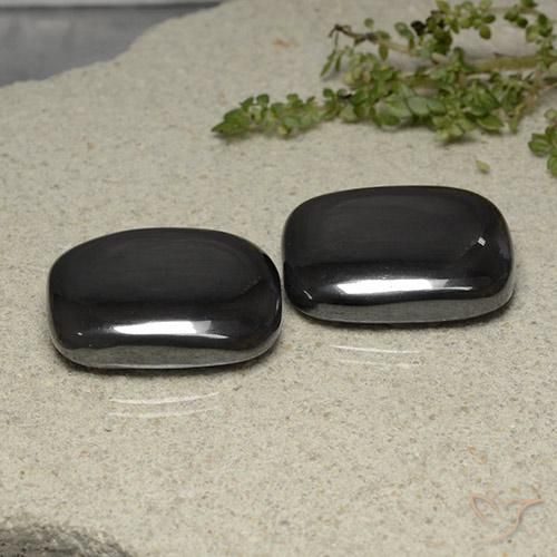 Shop natural 109.47ct ダークグレー ヘマタイト gems, クッション, from ブラジル at GemSelect. In stock, global shipping!