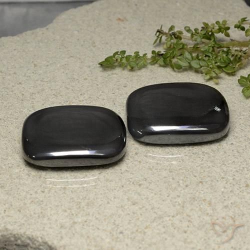 Shop natural 100.49ct ブラックグレー ヘマタイト gems, クッション, from ブラジル at GemSelect. In stock, global shipping!