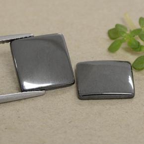 自然派の商品を探す 9.84ct ミディアムグレー ヘマタイト 宝石, 四角形, ブラジル からGemSelectで. 在庫あり、世界各国へ発送!