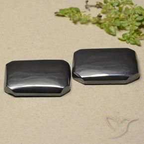 Shop natural 41.25ct ブラックグレー ヘマタイト gems, 八角形 / エメラルドカット, from ブラジル at GemSelect. In stock, global shipping!