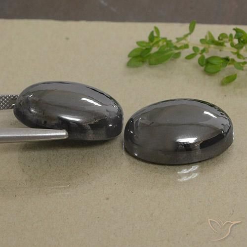 Shop natural 69.94ct ミディアムグレー ヘマタイト gems, 楕円形, from ブラジル at GemSelect. In stock, global shipping!