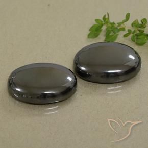 Shop natural 66.71ct ブラックグレー ヘマタイト gems, 楕円形, from ブラジル at GemSelect. In stock, global shipping!