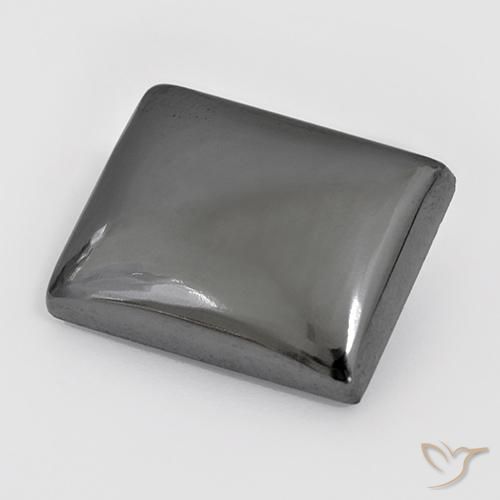 23.53ct 天然 シルバーグレー ヘマタイト, バゲット, オペーク