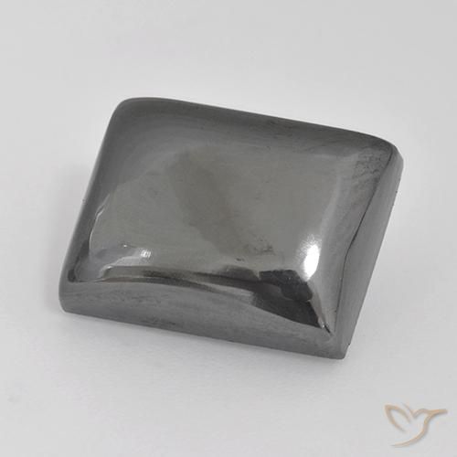 20.16ct 天然 ミディアムグレー ヘマタイト, バゲット, オペーク