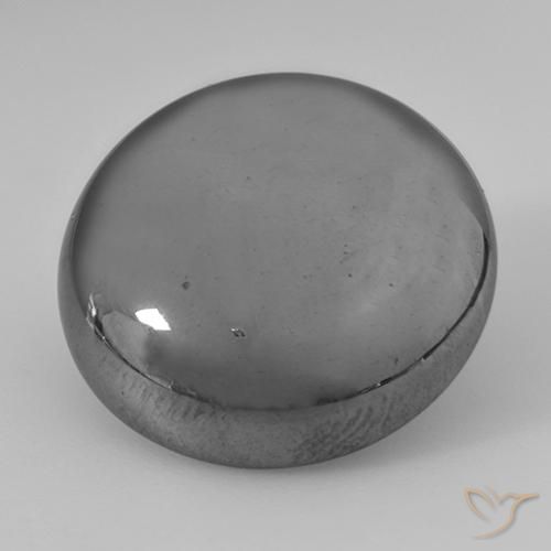 40.78ct 天然 シルバーグレー ヘマタイト, ラウンド, オペーク