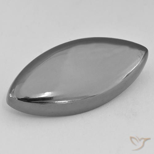 29.62ct 天然 ミディアムグレー ヘマタイト, マーキーズ, オペーク