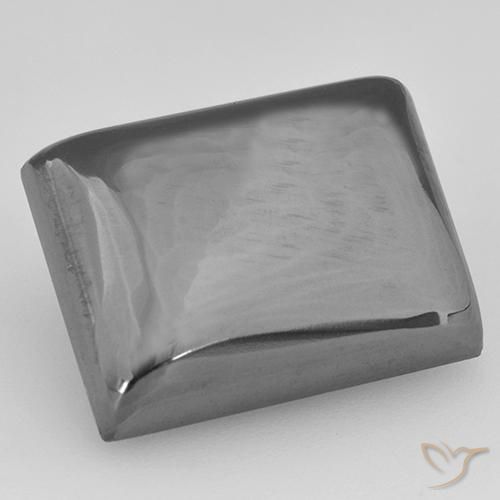 22.63ct 天然 シルバーグレー ヘマタイト, バゲット, オペーク