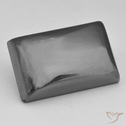 32.31ct 天然 ミディアムグレー ヘマタイト, バゲット, オペーク