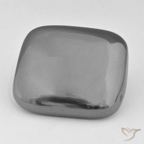 52.63ct 天然 シルバーグレー ヘマタイト, クッション, オペーク