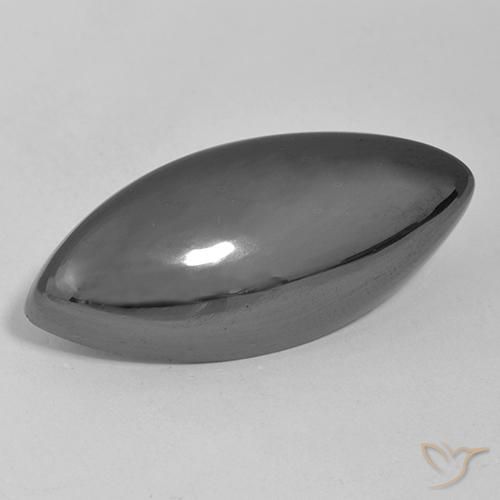 45.38ct 天然 シルバーグレー ヘマタイト, マーキーズ, オペーク